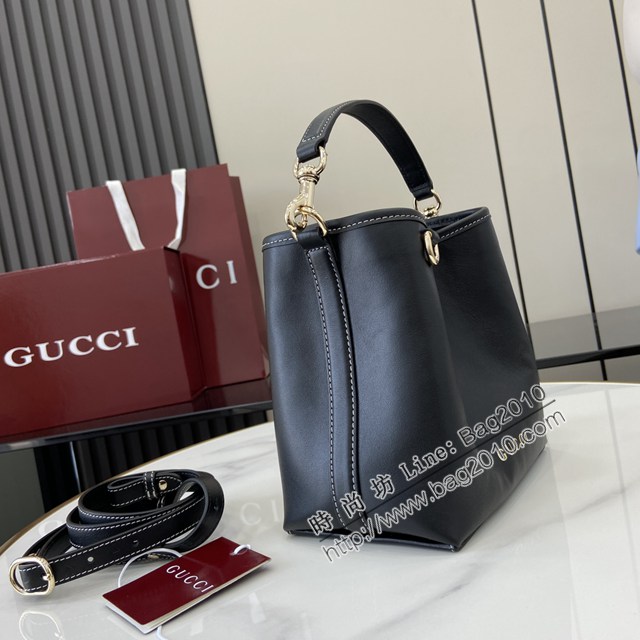 Gucci專櫃古馳最新款購物袋GG圖案條紋織大號肩背包 jh2756型號：815118
